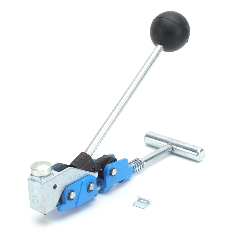 Hoop Tightener Tool - Stainless Steel Prefabricated Pipe Clamp Punching