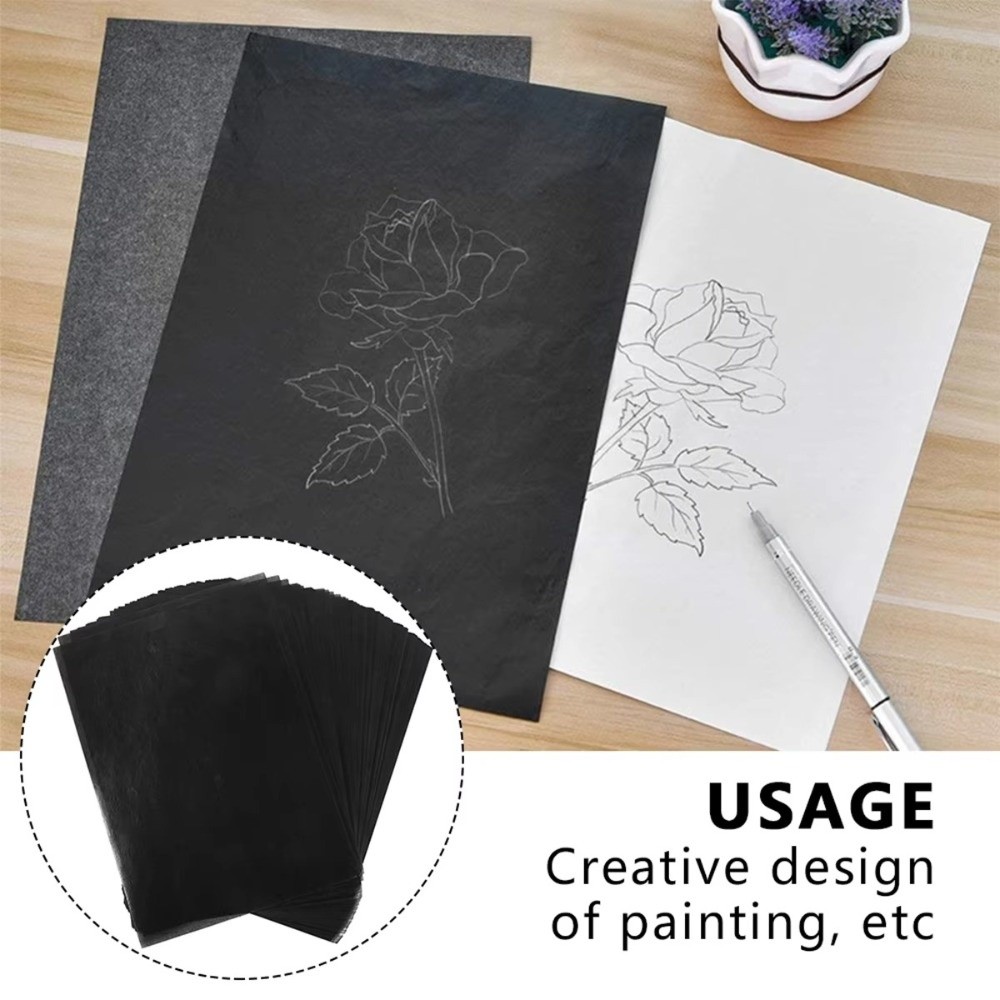 Transfer Paper Carbon - 50/10Pcs Handmade Carbon Copy Paper One