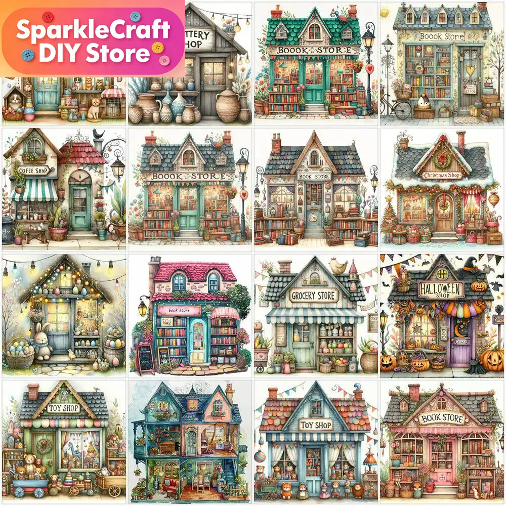 Embroidery Gift - 1pc frameless 5D Diamond Painting Store