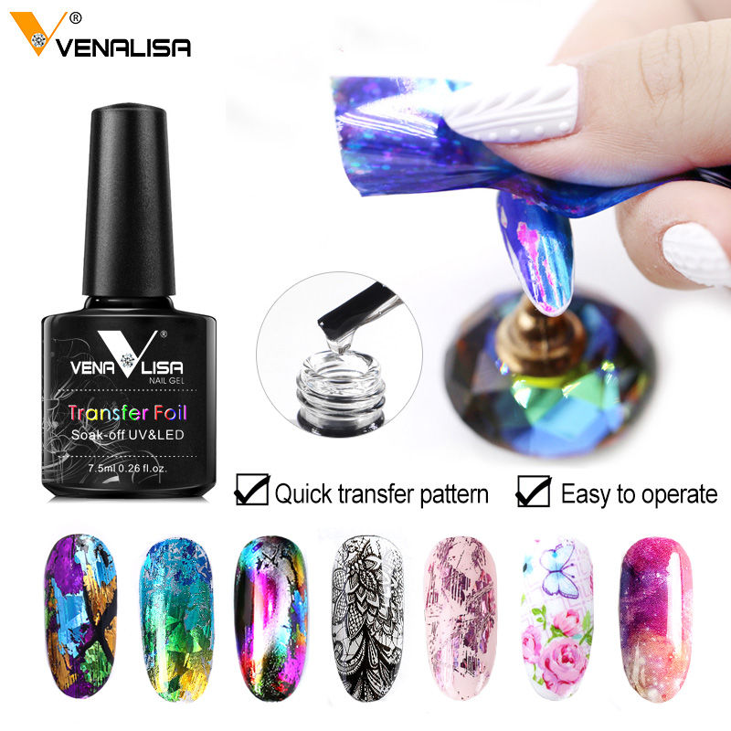Transfer Paper Carbon - Venalisa 7.5ml Transfer Foil Gel Nail