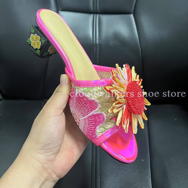 Iridescent Embroidery Upper Su - Embroidery Flower review and price