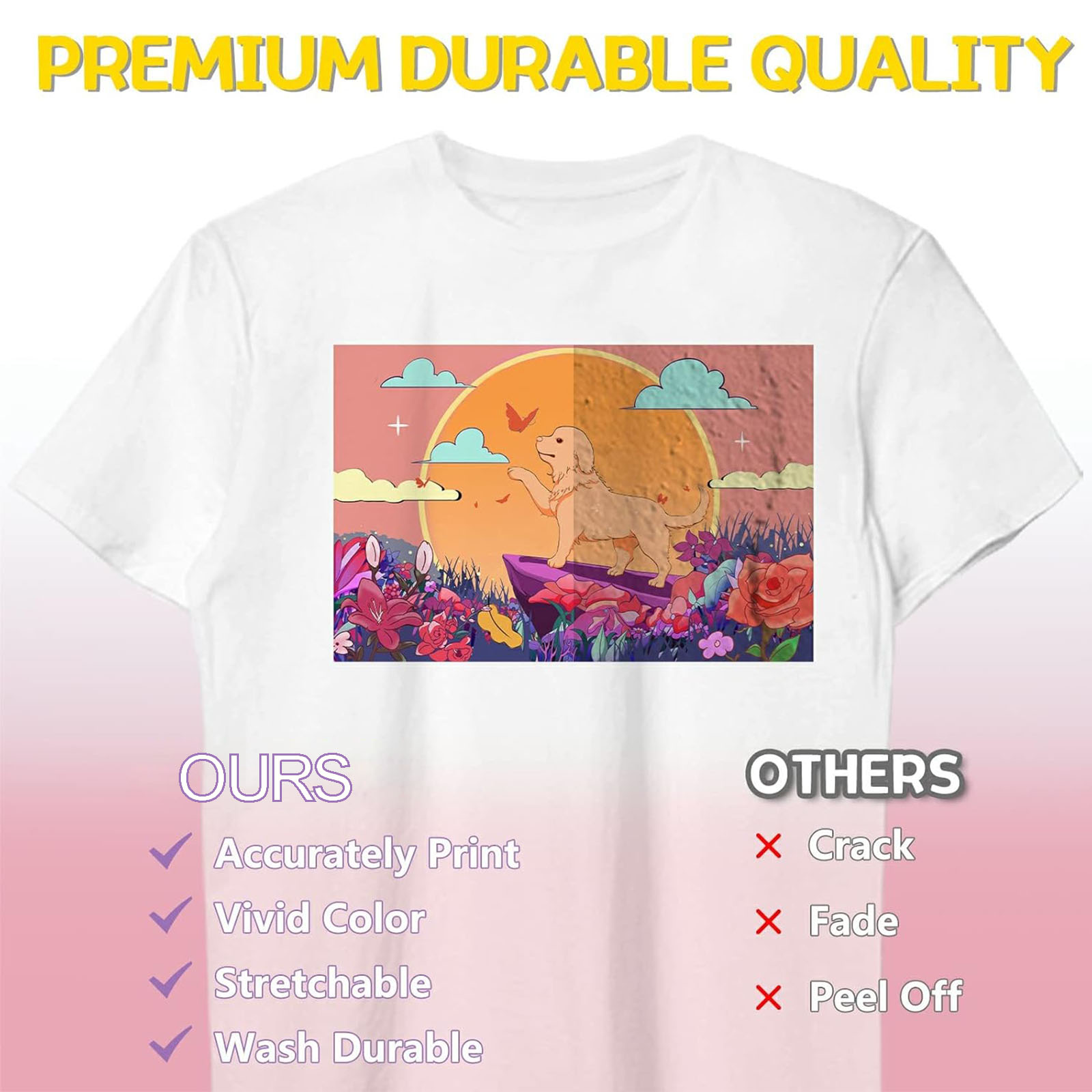 5 Sheets A4 Heat Transfer Pape - Transfer Paper Carbon review and price