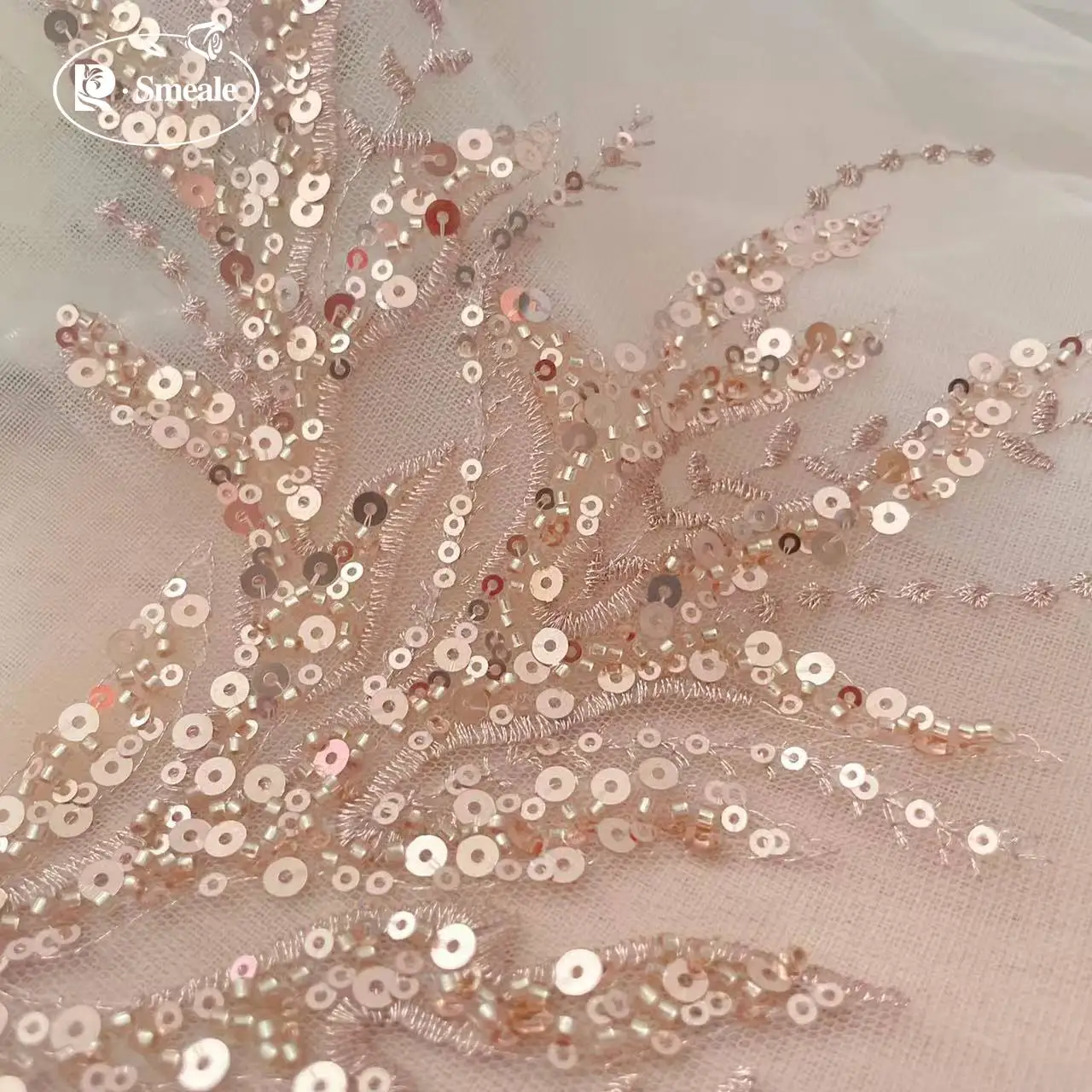 5Pair-2Pair.Rose Gold Sequin T - Embroidery Youtube review and price
