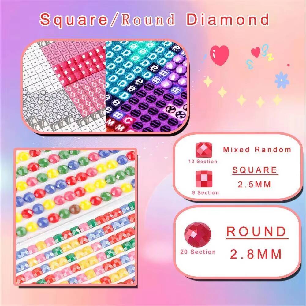 1pc frameless   Diamond Mosaic - Embroidery Rose review and price