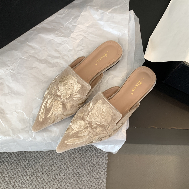 2026 New Women's Shoes Embroid - Embroidery Flower review and price