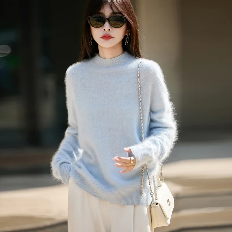 100% Wool Women's Fluffy High  - Embroidery Origin review and price