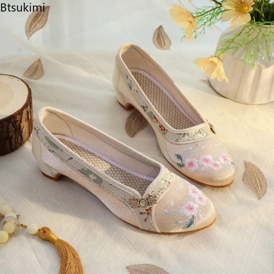 2026 New Women's Shoes Ethnic  - Embroidery Fabric review and price