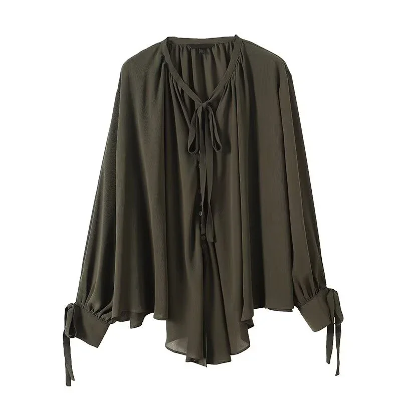 2025 French Style Women's Shir - Embroidery Origin review and price