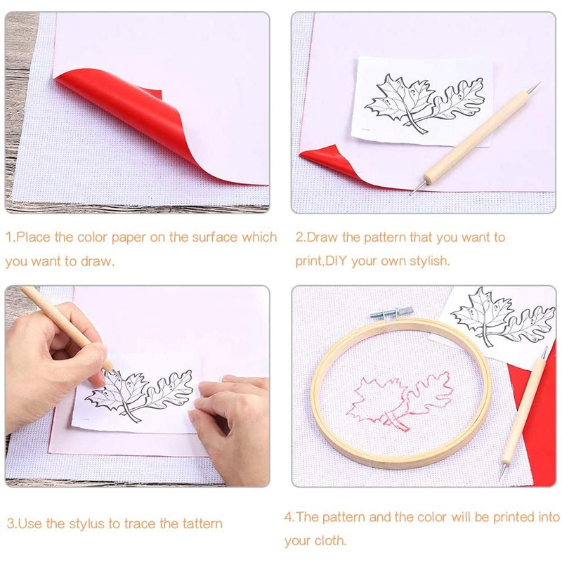 10Pcs Embroidery Transfer Pape - Transfer Paper Carbon review and price