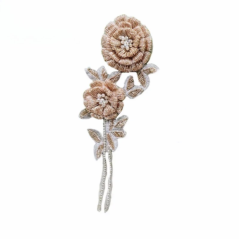 NEW Multicolor Handmade Beaded - Embroidery Rose review and price