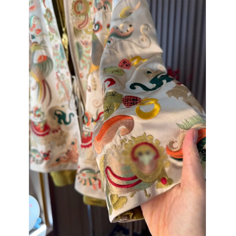New Chinese Style Kimono Cardi - Embroidery Origin review and price