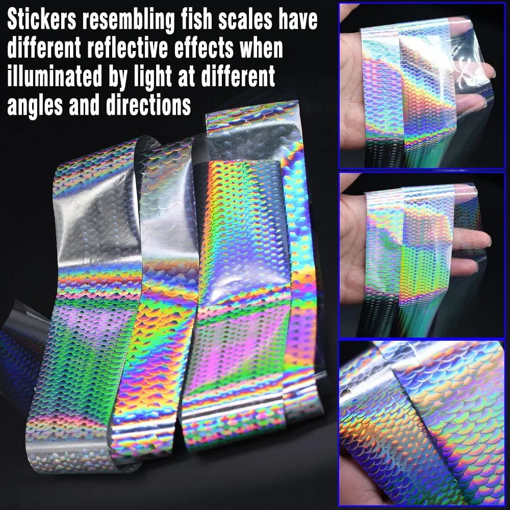 4X50CM Holographic Fish Scale  - Transfer Paper Carbon review and price