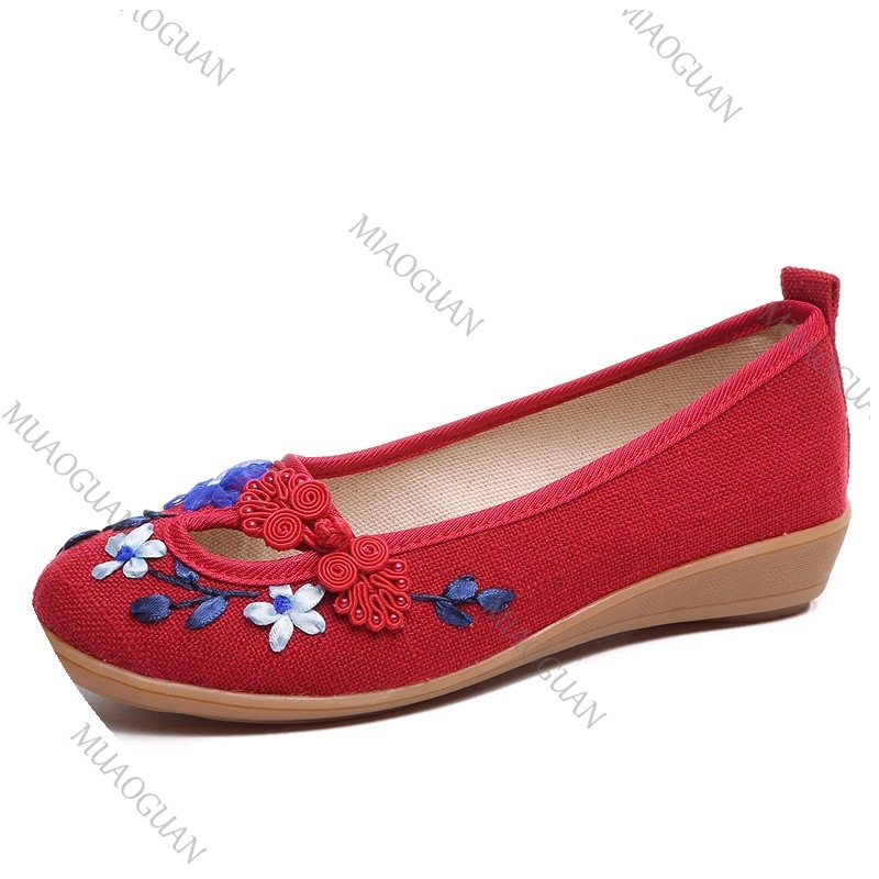 Embroidered Women Comfort Wedg - Embroidery Canvas review and price