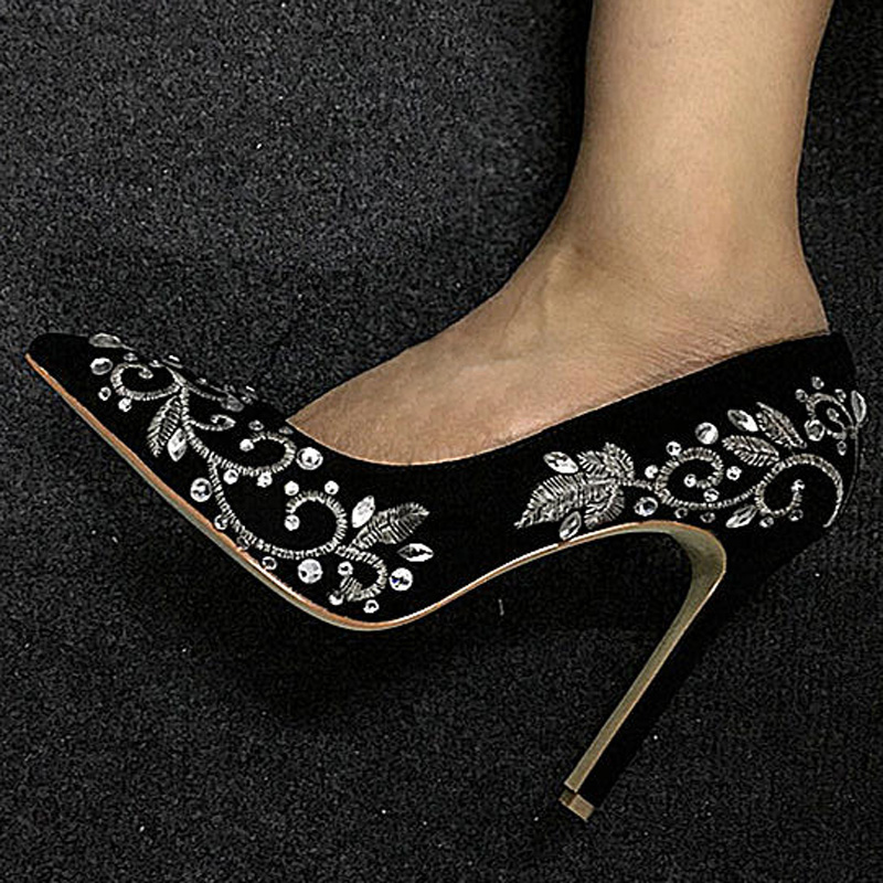 Bling Rhinestone Gold Silver F - Embroidery Flower review and price