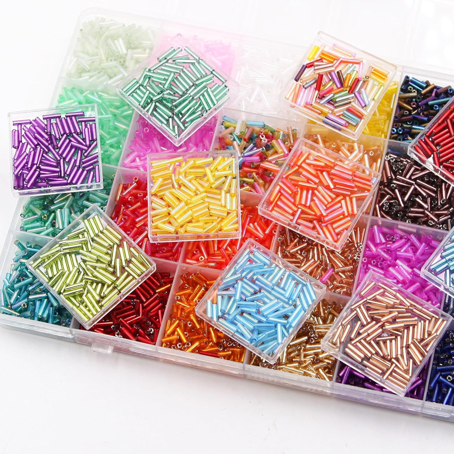 About 6720Pcs/Box 7mm 28 Color - Embroidery Youtube review and price