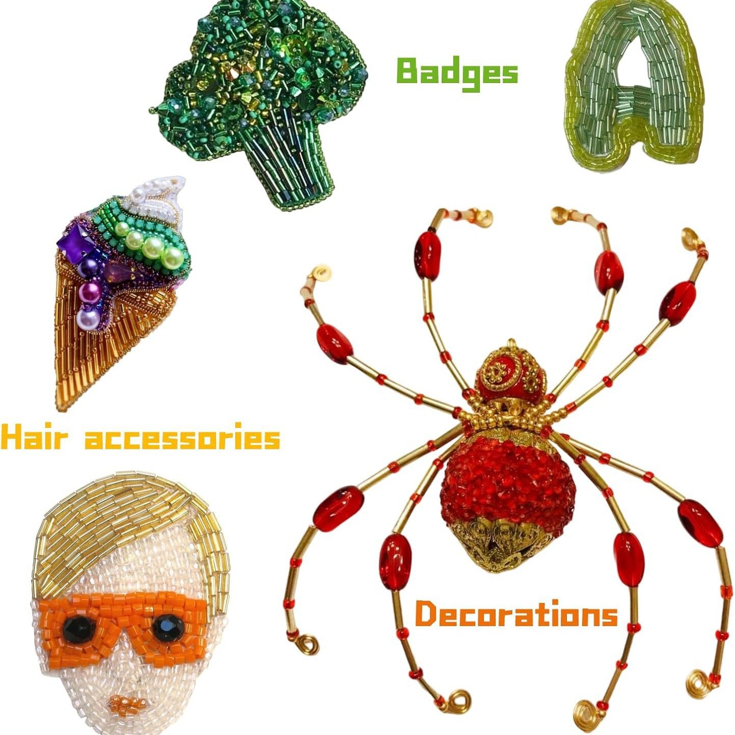 About 6720Pcs/Box 7mm 28 Color - Embroidery Youtube review and price
