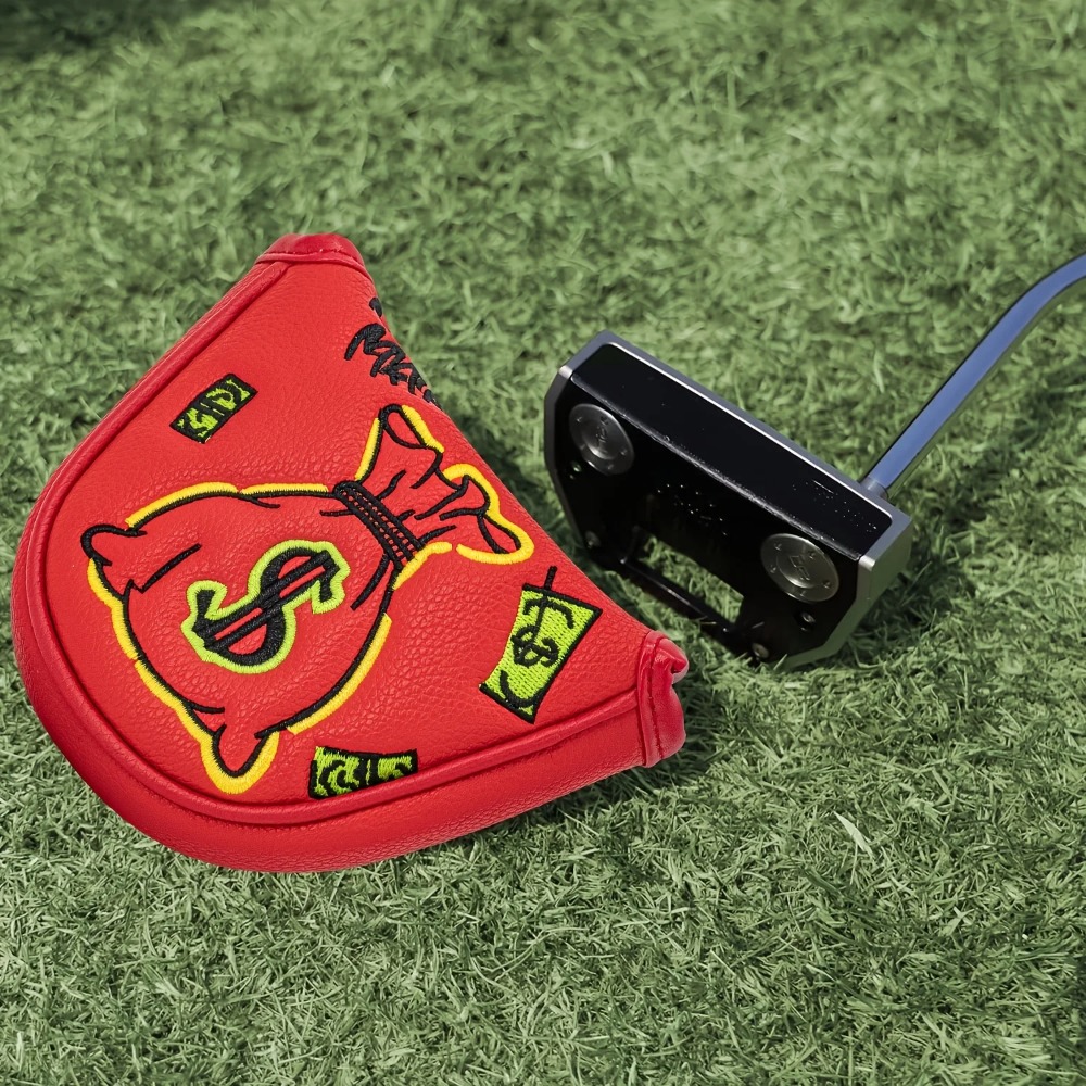 Golf Putter Cover | Half Round - Embroidery Gift review and price