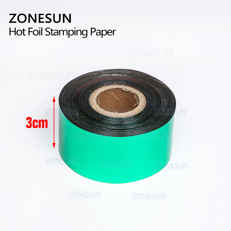 ZONESUN 3/4/5cm Gold Silver Bl - Transfer Paper Carbon review and price