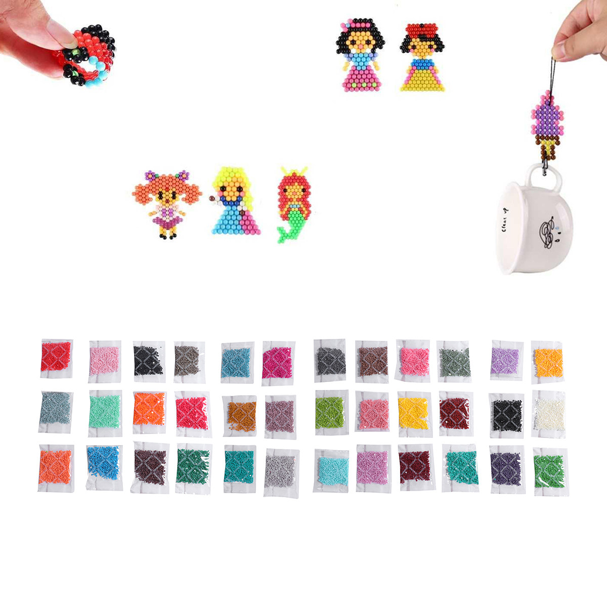 36pcs Round Diamond Set Resin  - Embroidery Art review and price