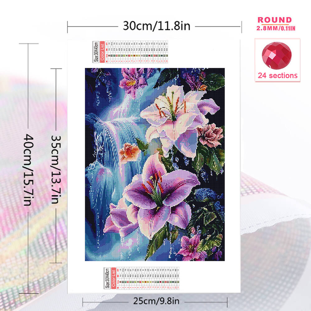 Evershine 5D DIY Full Square D - Embroidery Flower review and price