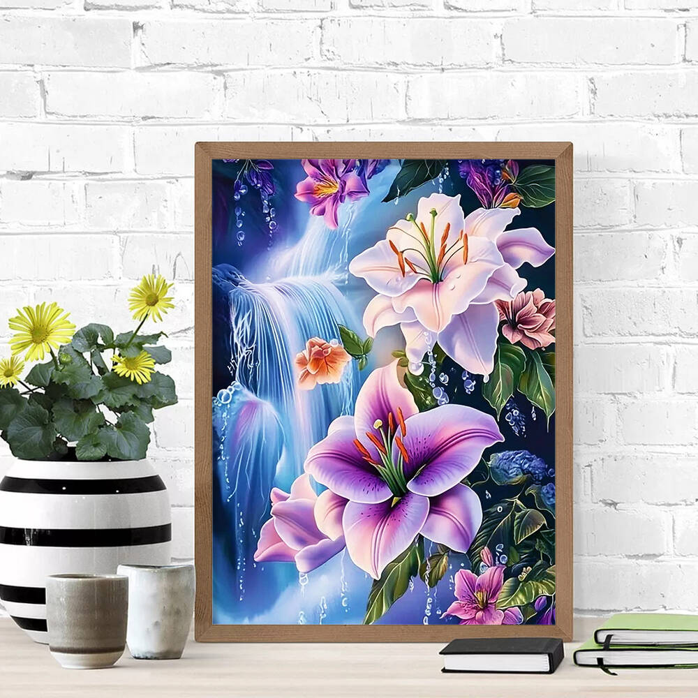 Evershine 5D DIY Full Square D - Embroidery Flower review and price
