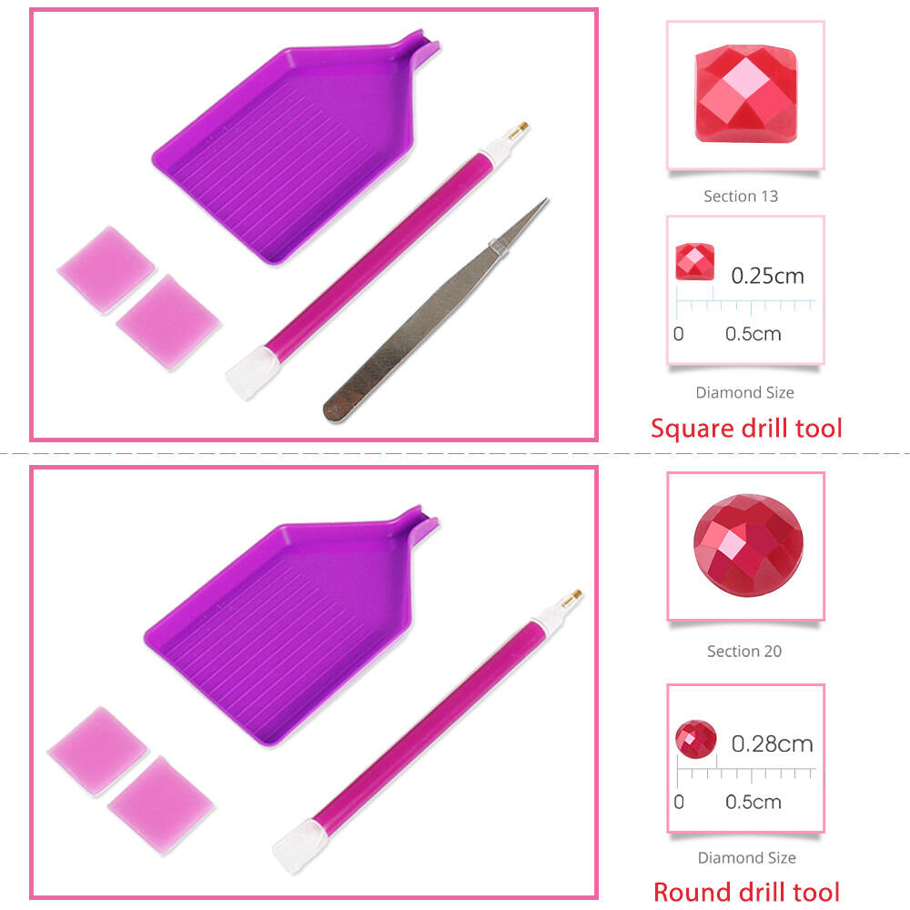 Evershine 5D DIY Full Square D - Embroidery Flower review and price